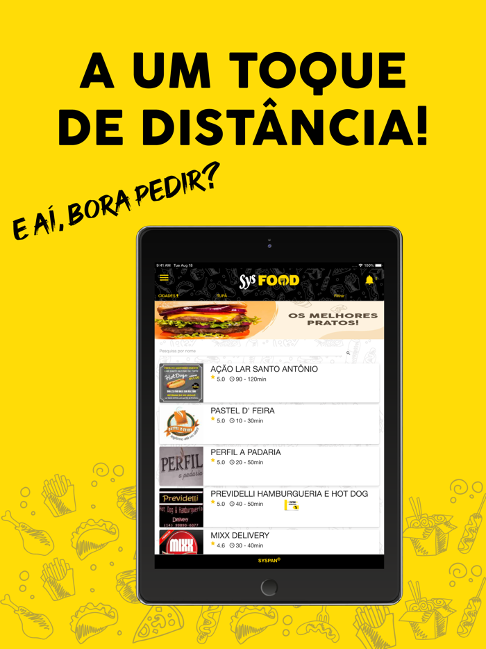 Sys Food - Delivery de Comida