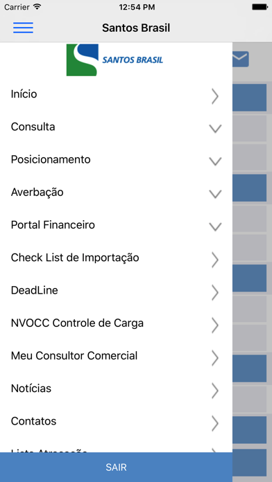 Screenshot #3 pour Santos Brasil APP