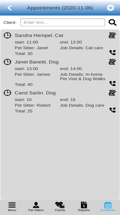 Pet Sitting Software screenshot-4