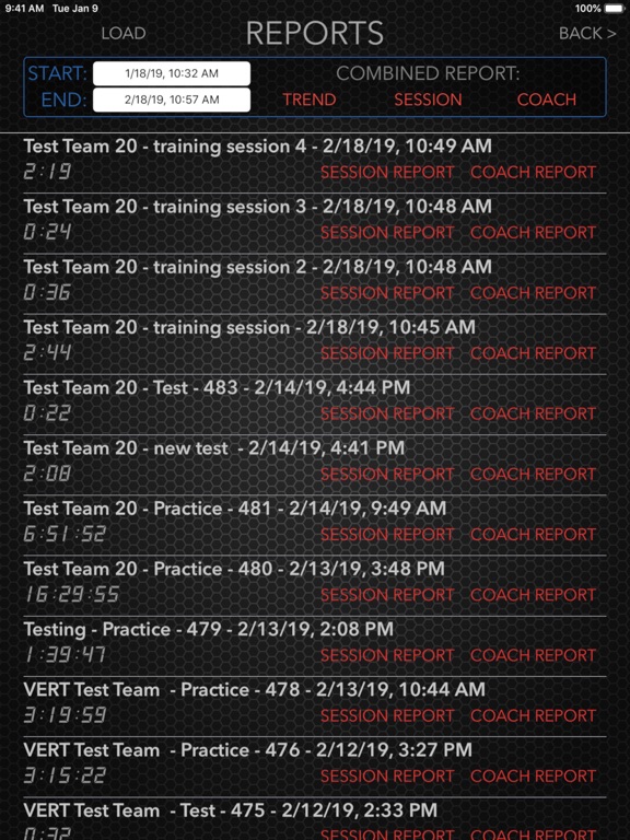 VERT Team System screenshot 3