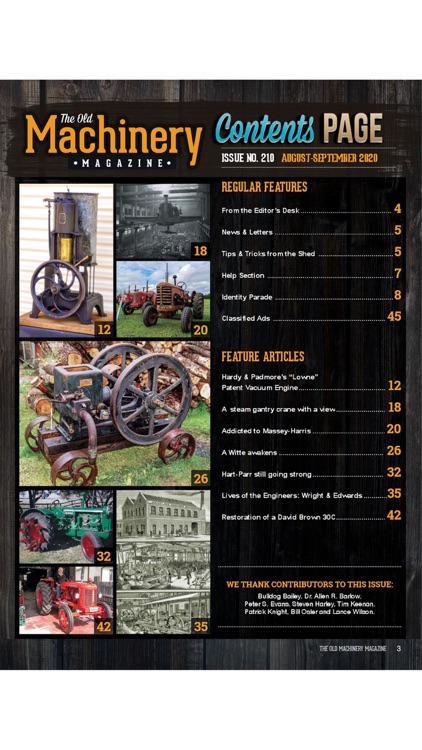 The Old Machinery Magazine