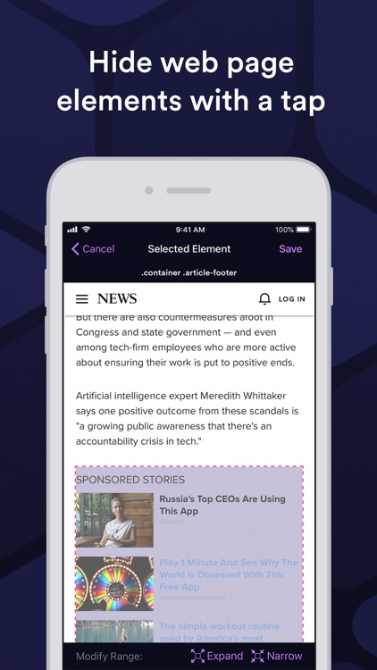 1Blocker X: Faster & Safer Web screenshot-4