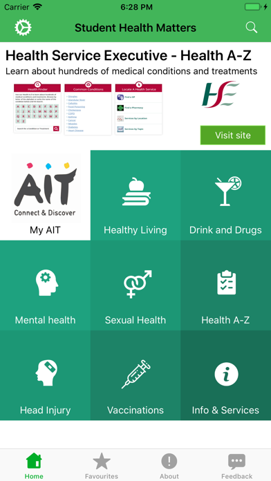 Student Health Matters (ISHA) Screenshot