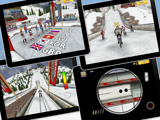 Athletics 2: Winter Sports Pro iPad app afbeelding 3