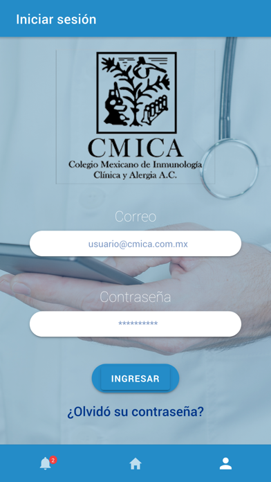CMICA Oficial Screenshot