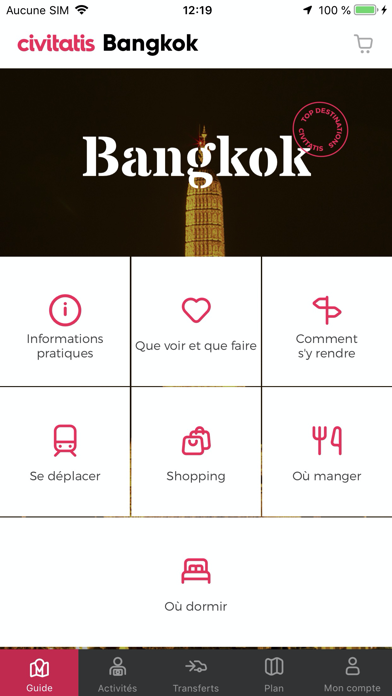 Screenshot #2 pour Guide de Bangkok Civitatis.com