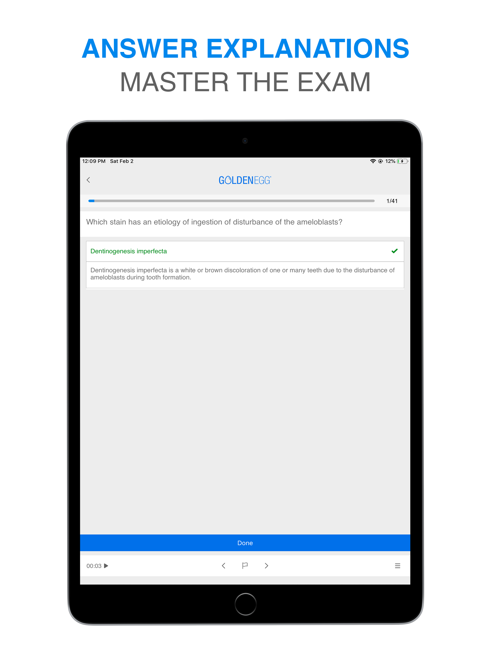NBDHE Practice Test screenshot 8
