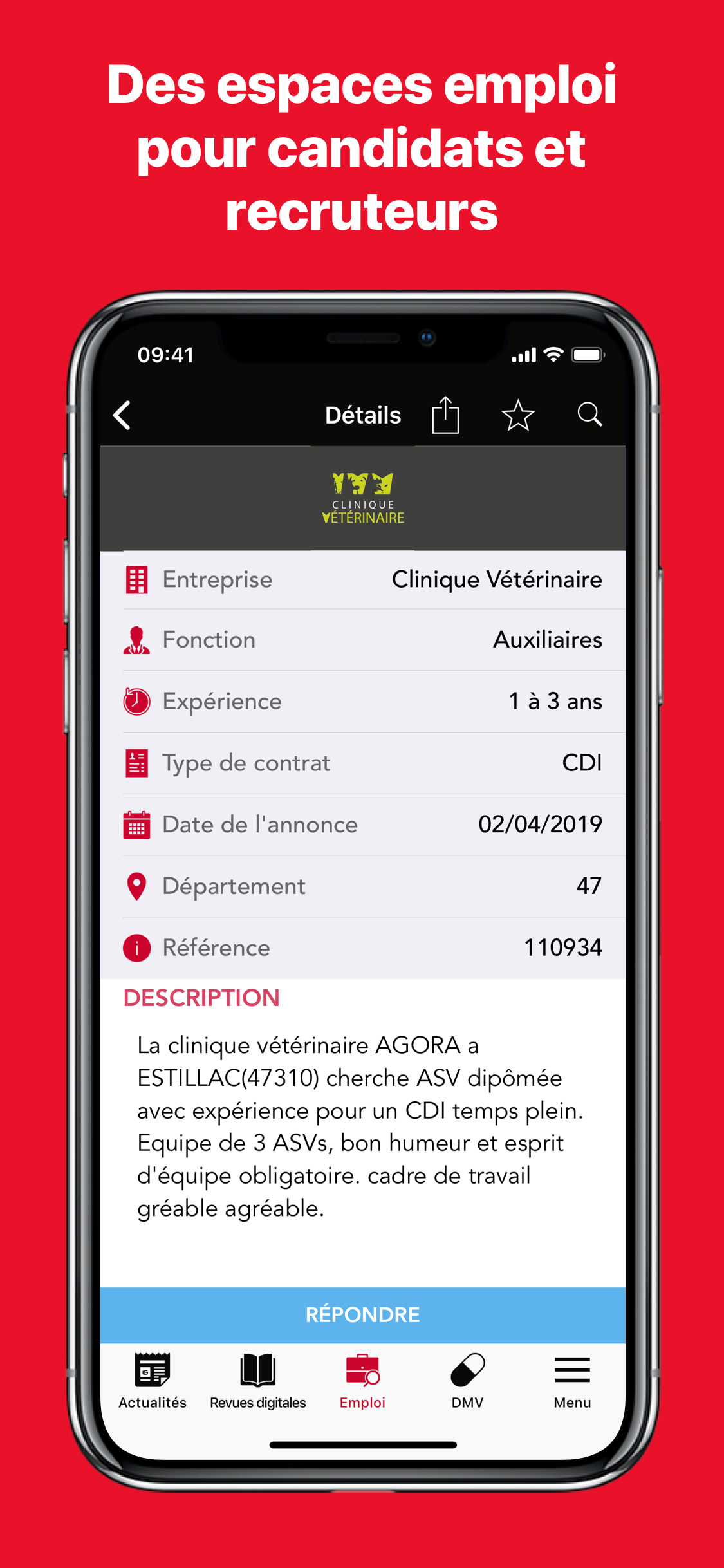 Le Point Vétérinaire.fr screenshot 4