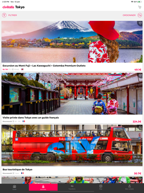 Screenshot #5 pour Guide de Tokyo de Civitatis