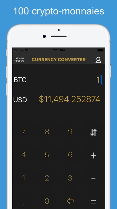 Screenshot #3 pour Convertisseur de monnaies