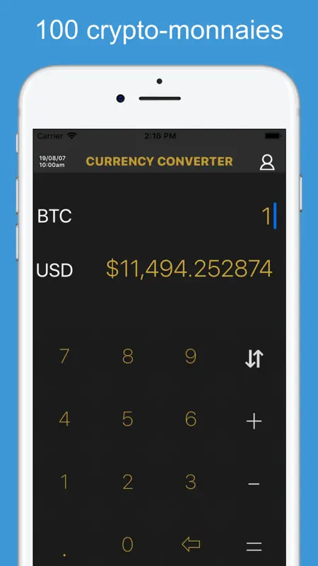 Convertisseur de monnaies screenshot 3 of 3