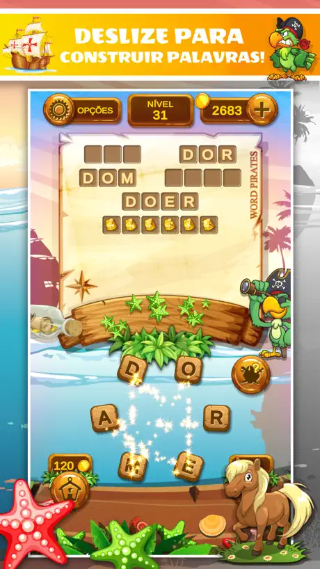 Palavra Pirata: Jogos Palavras