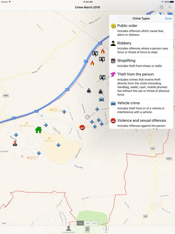 Screenshot #5 pour Crime Search