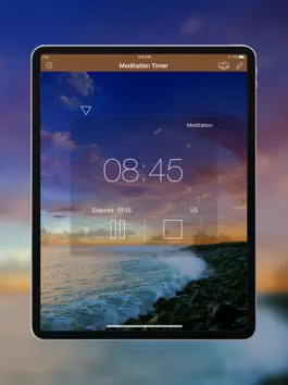 Game screenshot Meditation Timer for iPad apk