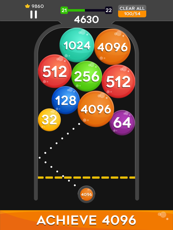 Screenshot #6 pour Merge Pop 4096!