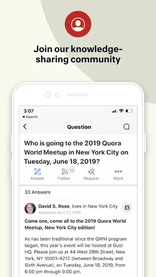 Quora iPhone Ekran Görüntüsü 6