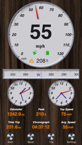 GPS Speedometer and Altimeter screenshot