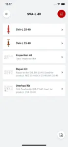 Danfoss Spare Parts screenshot #2 for iPhone