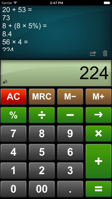 Calculator Easy Lite screenshot 2