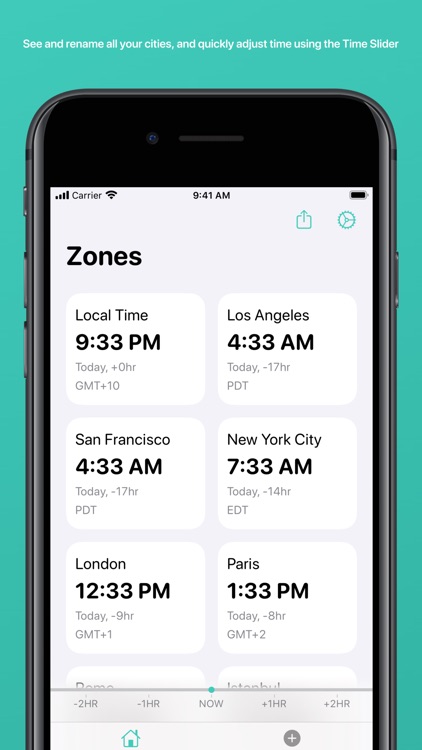 Zones - Time Zone Conversion