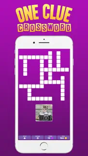 one clue crossword iphone screenshot 1