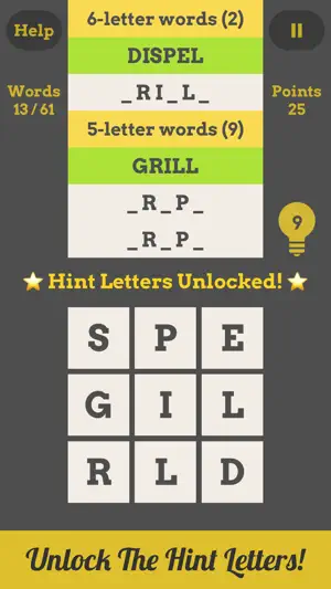 Spell Grid : Word Jumble screenshot 2