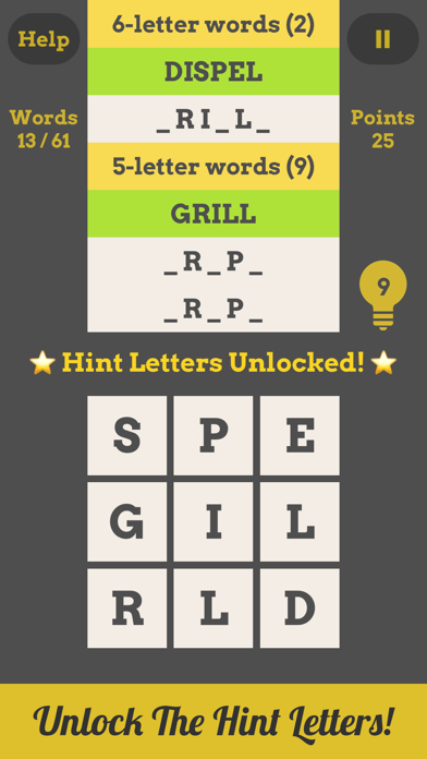 Spell Grid : Swipe Letters, Spell Words screenshot 2