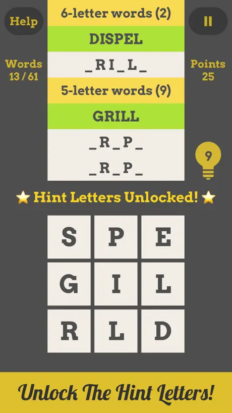 Spell Grid : Word Jumble