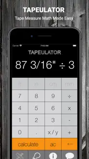 tape measure calculator pro iphone screenshot 2