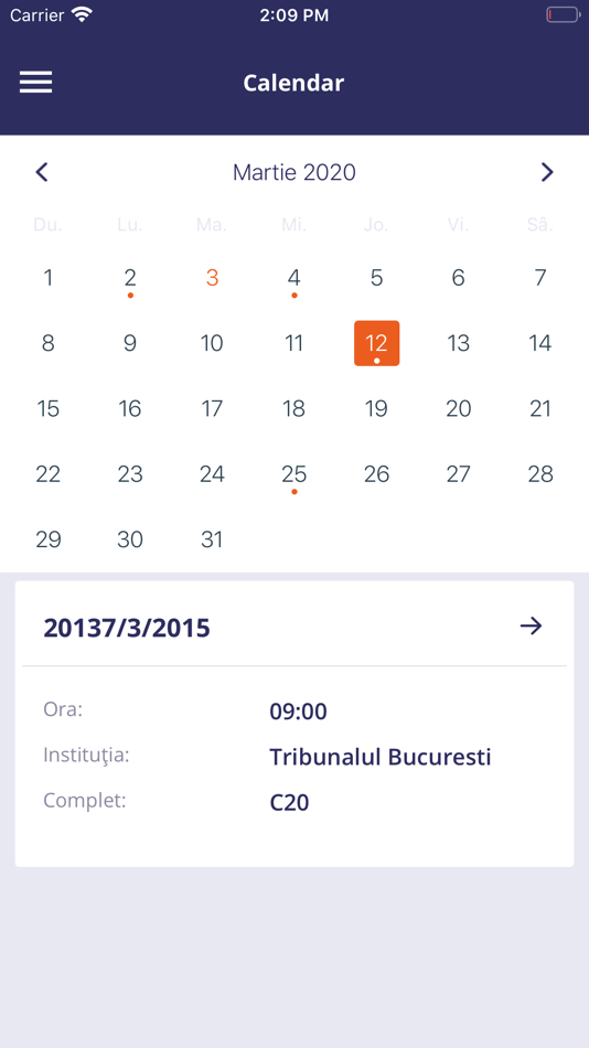 #6. Monitor Dosare (iOS) 来自: Advocatus SRL
