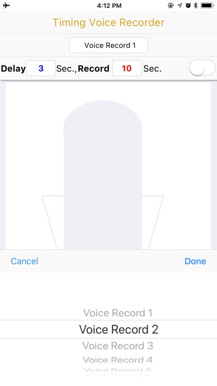 Timing Voice Recorder screenshot-4