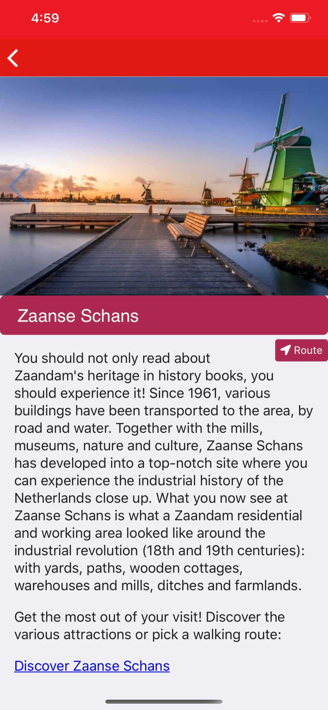 Discover Amsterdam Area App screenshot 4