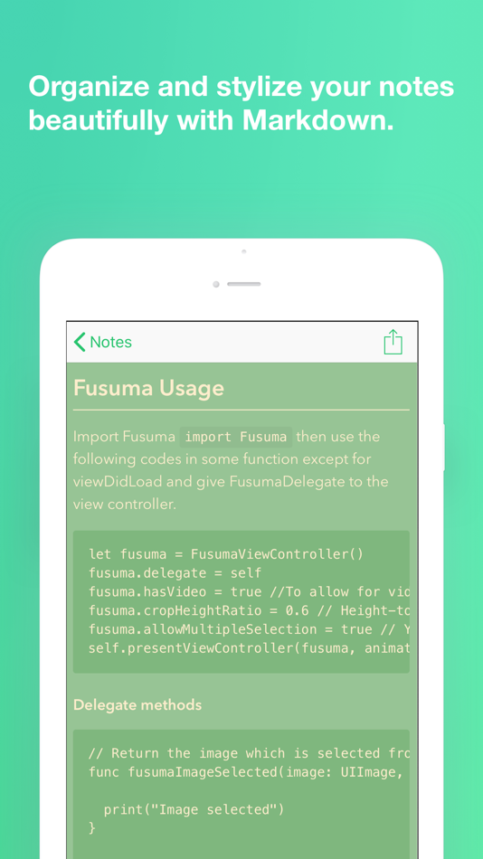 #4. Renote: Note & Markdown Editor (iOS) بواسطة: Nooon LLC