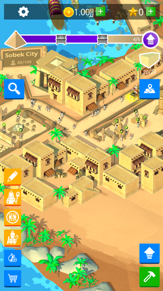#6. Idle Egypt Tycoon: Empire Game (iOS) By: IsCool Entertainment
