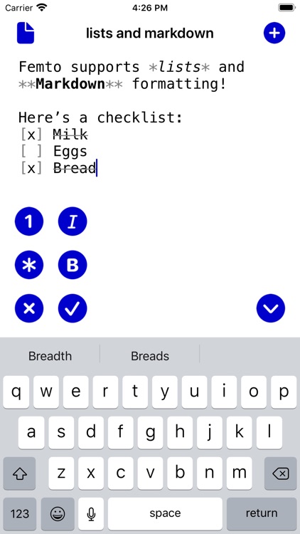 Femto Editor screenshot-3