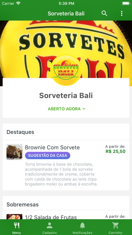 Sorveteria Bali Delivery