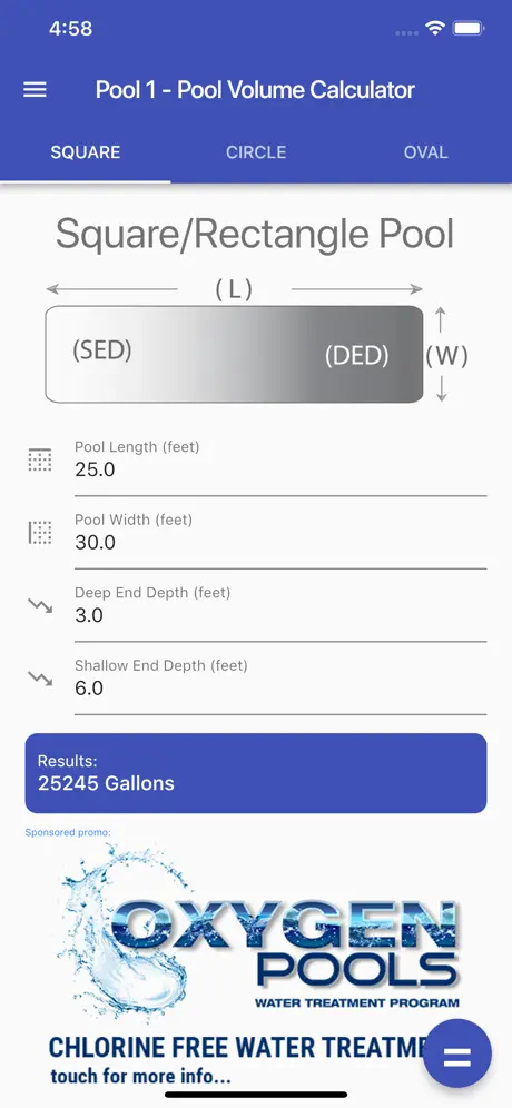 Pool Chem Calculator