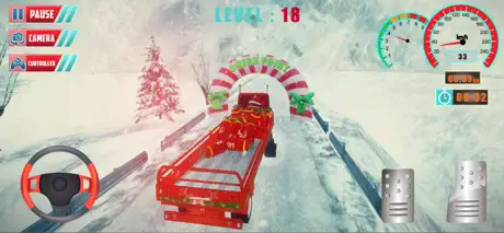 Chrismas HillClimb Truck Drive