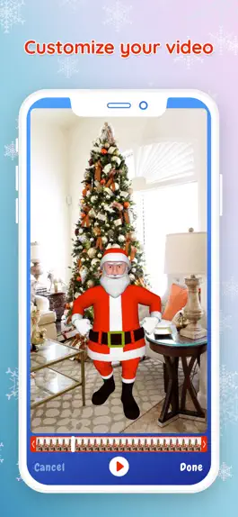 Game screenshot Santa сhristmas video message hack