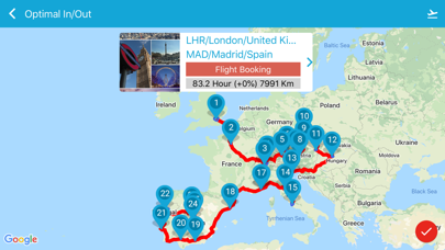 Arrangy - Optimal Trip Planner Screenshot