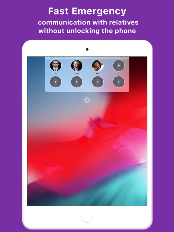 Screenshot #4 pour Color Your Call: Theme Contact
