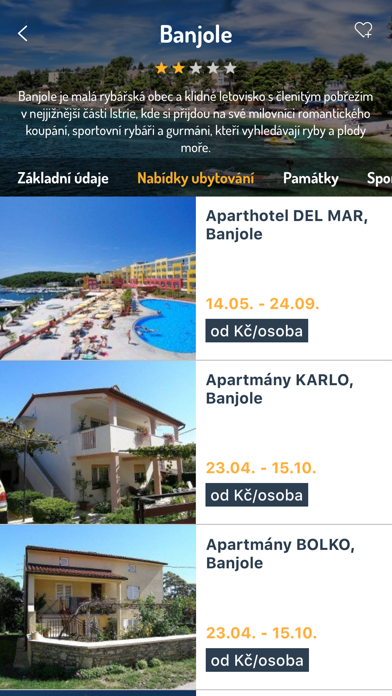Screenshot #3 pour Chorvatsko.cz