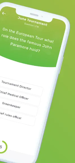 Game screenshot GolfQuizz: Quizzes for golfers apk