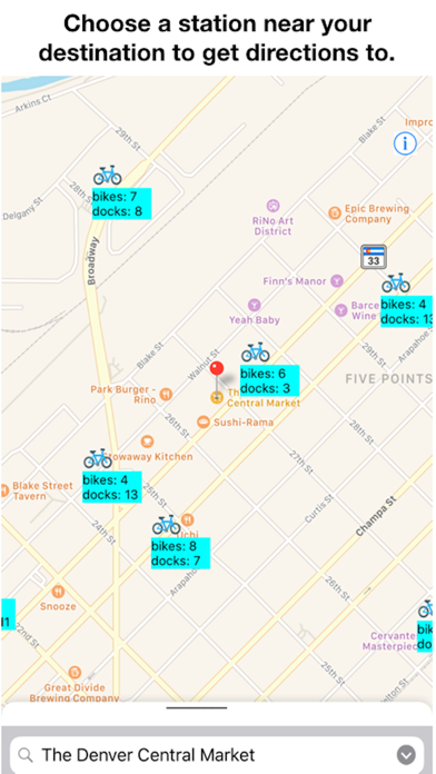 Screenshot #10 for Bike Stations Denver