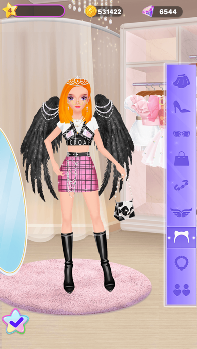 Beauty Dressup Hairstyle Salon Screenshot