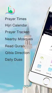 islamic prayer times & tracker iphone screenshot 1