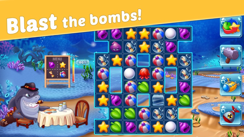 Reef Rescue: Match 3 Adventure screenshot 5