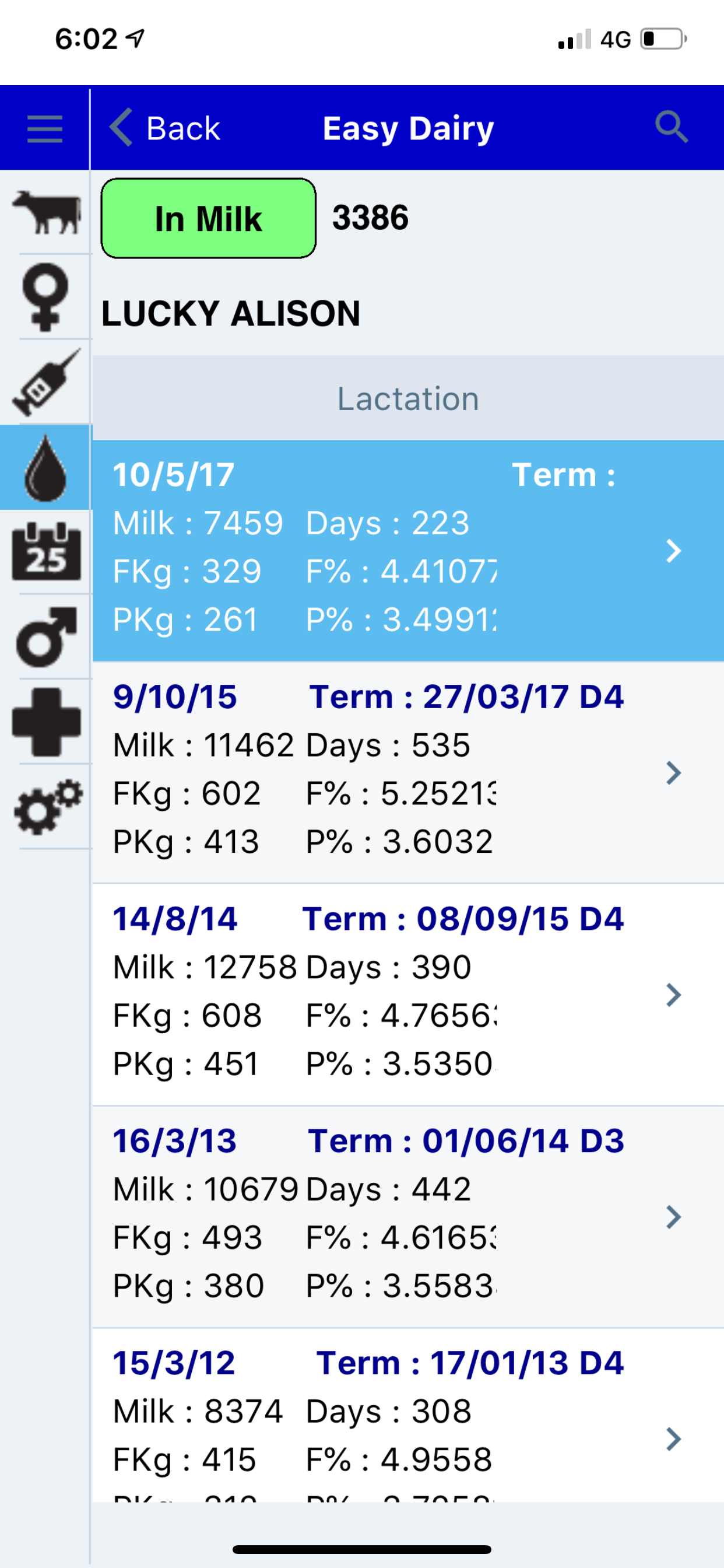Easy Dairy Live screenshot 3