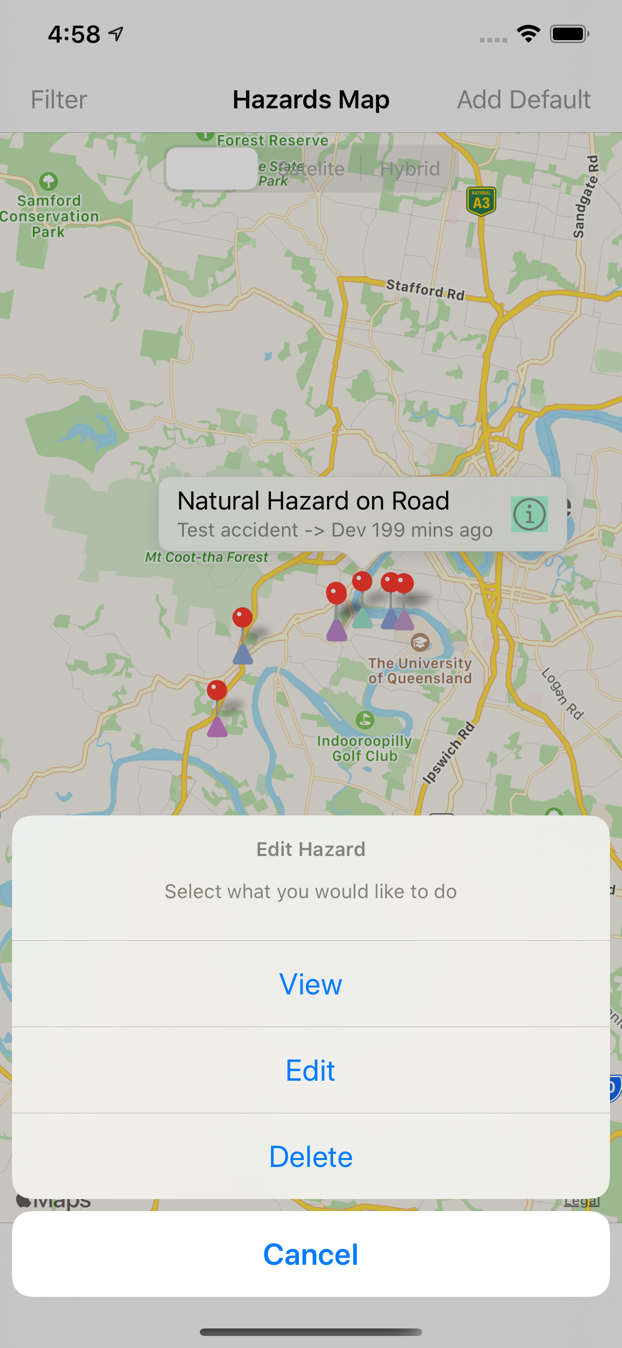 Hazards screenshot 6