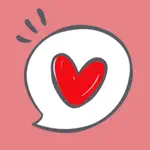 Heart Love stickers & emojis App Contact